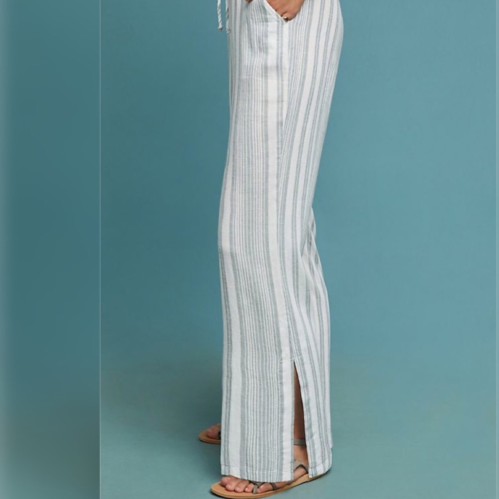 NWOT Cloth & Stone striped slit hem